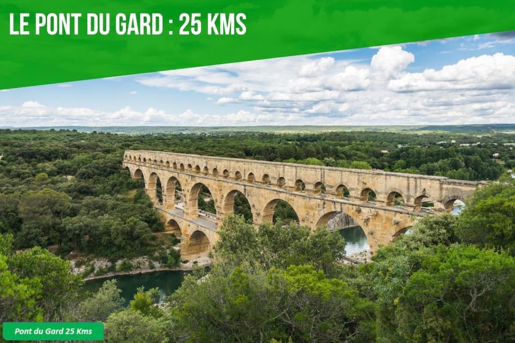 La Glycine - Parking Gratuit - Ac Clim - Cour Prive - Apartman Villeneuve-lès-Avignon Kültér fotó