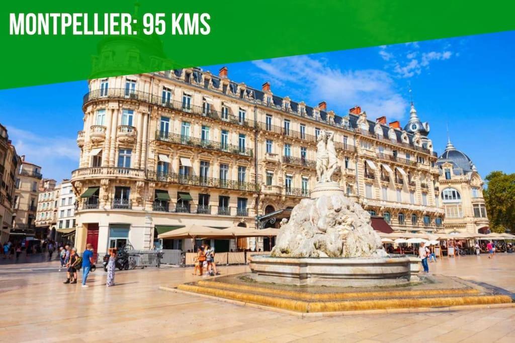 La Glycine - Parking Gratuit - Ac Clim - Cour Prive - Apartman Villeneuve-lès-Avignon Kültér fotó