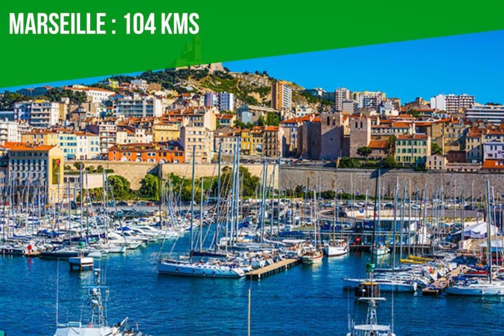 La Glycine - Parking Gratuit - Ac Clim - Cour Prive - Apartman Villeneuve-lès-Avignon Kültér fotó