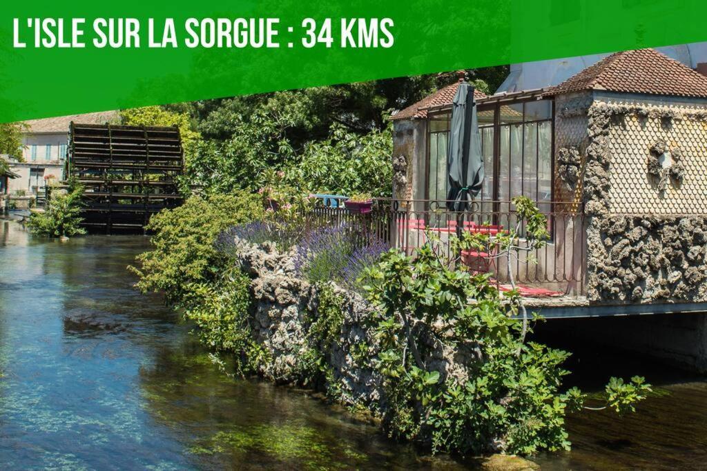 La Glycine - Parking Gratuit - Ac Clim - Cour Prive - Apartman Villeneuve-lès-Avignon Kültér fotó